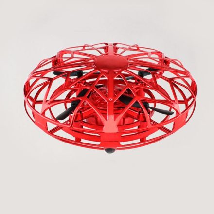 Aircraft kézi vezérlésű drón / lebegő drón piros színben