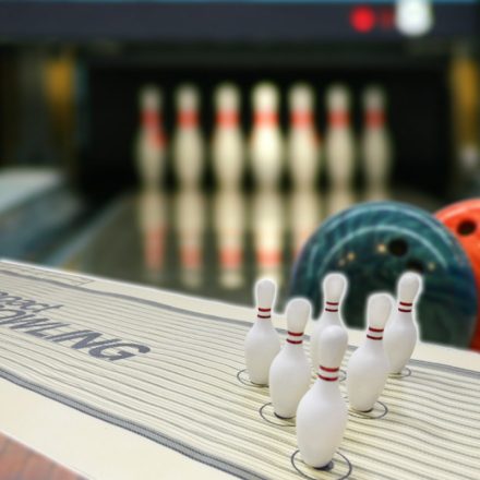 Kiteríthető asztali bowling pálya / 1,2 méter