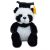 Ballagási plüss panda, 17 cm