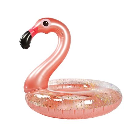 Úszógumi flamingó fejjel, 70 cm