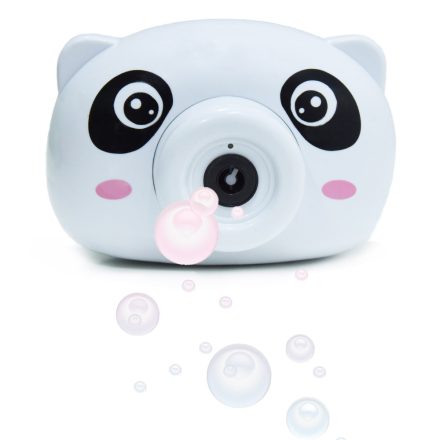 Fényképező formájú automata buborékfújó gyerekeknek, panda