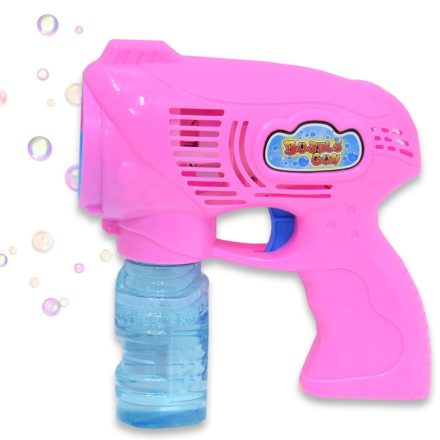 Két patronos buborékfújó pisztoly, rózsaszín