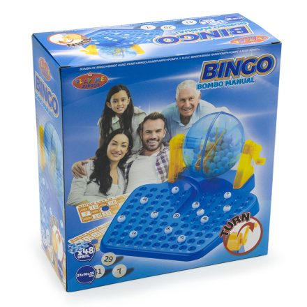 Bingo játék gömbautomatával