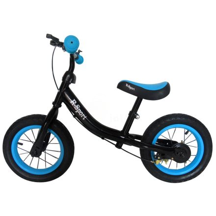 R-Sport kétkerekű futóbicikli gyerekeknek, fékkel és felfújható kerékkel - kék