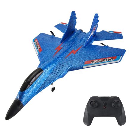 Távirányítós játék repülőgép - kék
