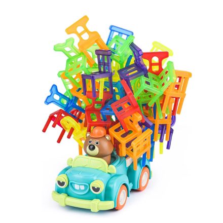 Autós-macis-székpakolós társasjáték