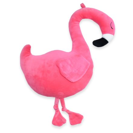 Nagyobb plüss flamingó