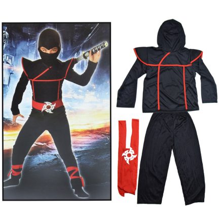 Ninja fiús jelmez farsangra (M)