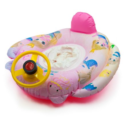 Hercegnős "baby boat" - rózsaszín, kormányos