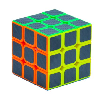 Fekete-színes Rubik kocka