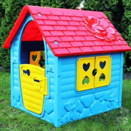 Első házam álomotthon kicsiknek / gyerek játszóház, kinti-benti használatra