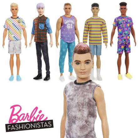 Barbie Fashion fiú baba, többféle