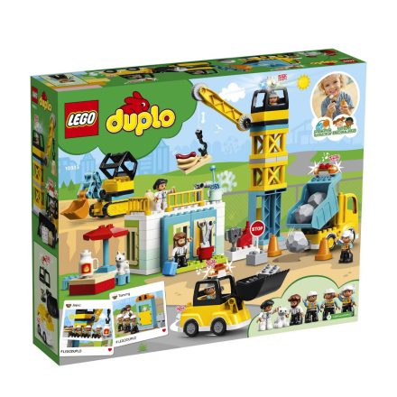 LEGO® DUPLO Toronydaru és építkezés 10933