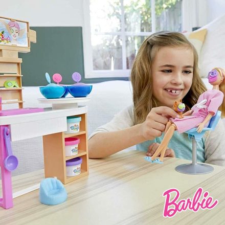 Barbie szépségszalon szett sok kiegészítővel