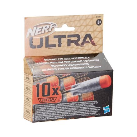Nerf Ultra utántöltő szivacstöltény, 10 db