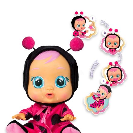 Cry Babies Lady baba katica, interaktív játék baba