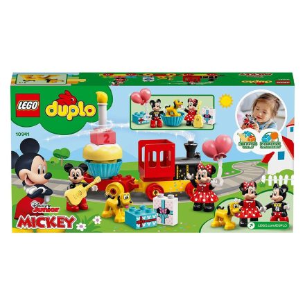 LEGO DUPLO Mickey & Minnie születésnapi vonata 10941
