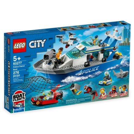 LEGO City Rendőrségi járőrcsónak 60277