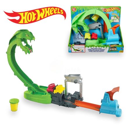 Hot Wheels mérgeskígyó extrém ugratós pályaszett 