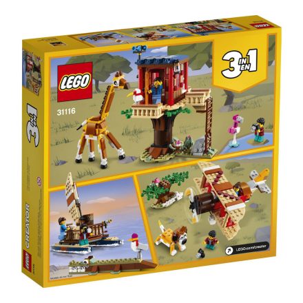 LEGO Creator Szafari lombház a vadonba 31116 