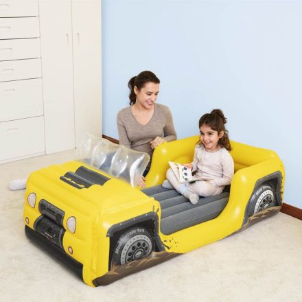Óriás autós gumimatrac gyerekeknek, 160 x 84 x 62 cm