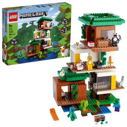 LEGO Minecraft A modern lombház 21174 