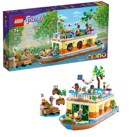 LEGO Friends Lakóhajó a csatornán 41702 