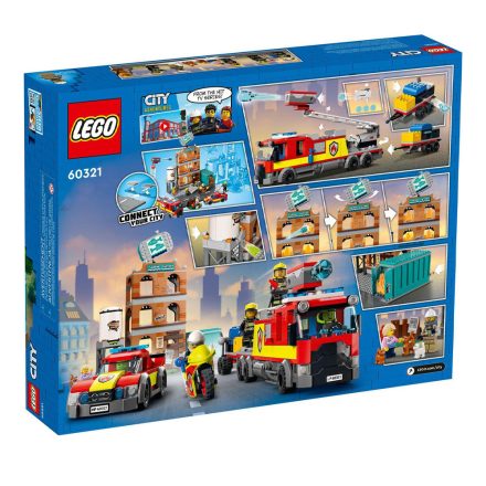 LEGO City Tűzoltó brigád 60321 