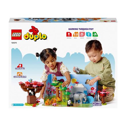 LEGO DUPLO Ázsia vadállatai 10974