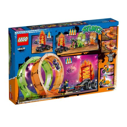 LEGO City Stuntz Kaszkadőr aréna dupla hurokkal 60339 