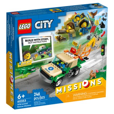 LEGO City Vadállat mentő küldetések 60353