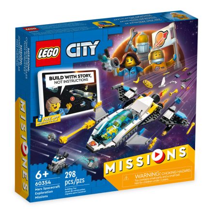 LEGO City Marskutató űrjármű küldetés 60354